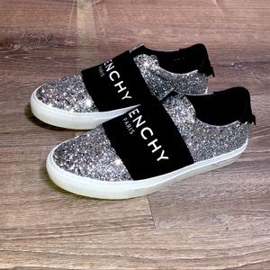 Givenchy Urban Street Logo Strap Glitter Sneaker